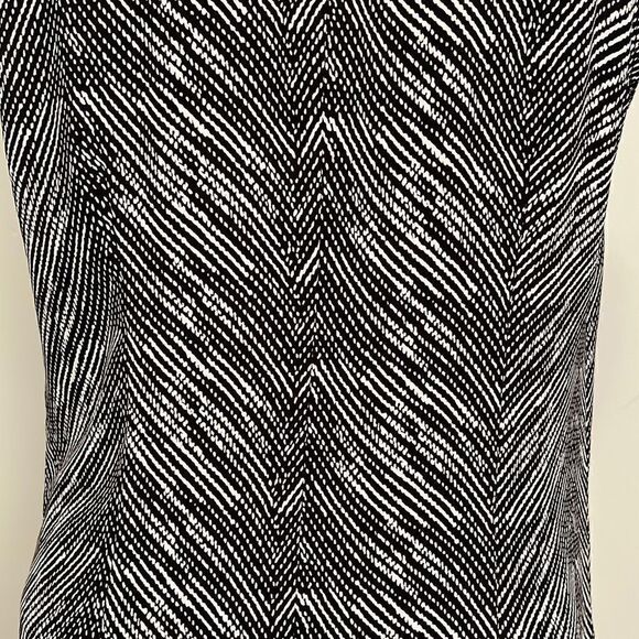 Worthington Women's Black Halter Neck Hidden Button Layered Blouse Size Small - Picture 8 of 10